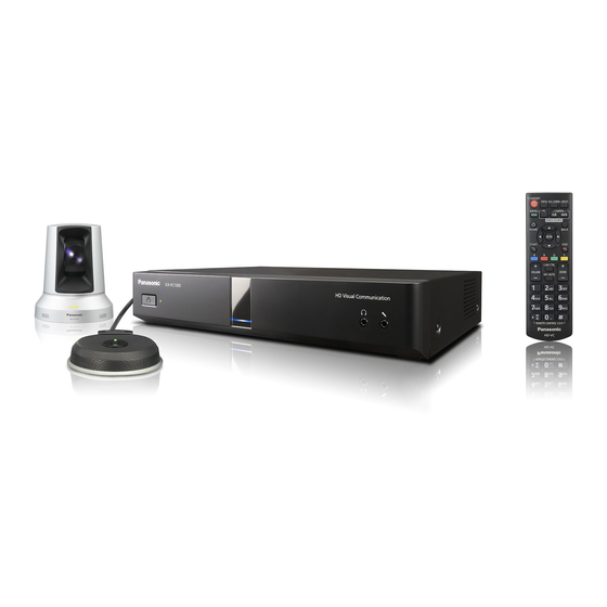 Panasonic KX-VC1300 Bedienungsanleitung