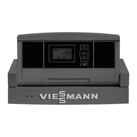 Viessmann Vitotronic 100 Typ KC2B Montage- Und Serviceanleitung