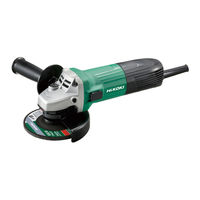 HIKOKI G 12STA Bedienungsanleitung