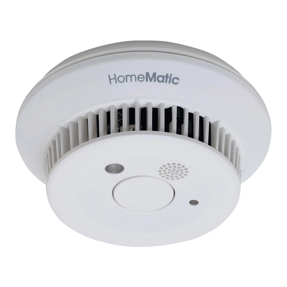 HomeMatic HM-Sec-SD-2 Montage- Und Inbetriebnahme Anleitung