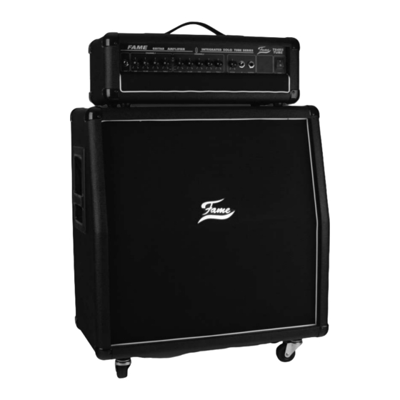 FAME T64RS Bedienungsanleitung