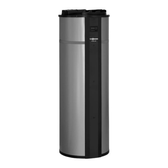 Viessmann Vitocal 160-A Typ WWK Montageanleitung Für Die Fachkraft