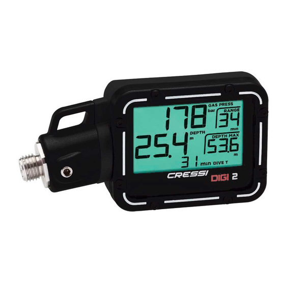 Cressi DIGI 2 Benutzerhandbuch