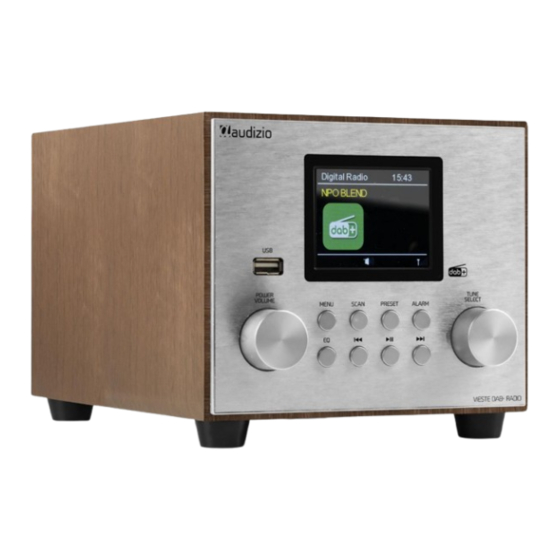 Audizio Vieste Bedienungsanleitung