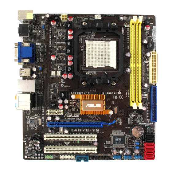 Asus M4N78-VM Handbuch