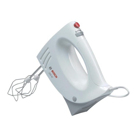 Bosch MFQ35 Serie Gebrauchsanleitung