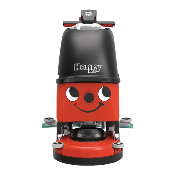 Numatic HGB 3045/55 Bersetzung Der Original Bedienungsanleitung
