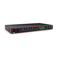 Focusrite Scarlett 18i20 Bedienungsanleitung
