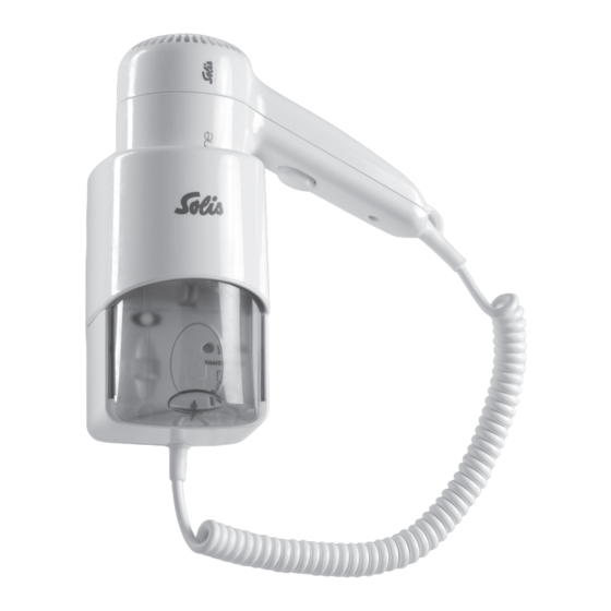 SOLIS Comfort Line Plus Bedienungsanleitung