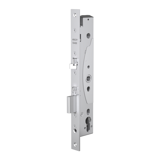 Abloy CERTA EL420 Handbücher
