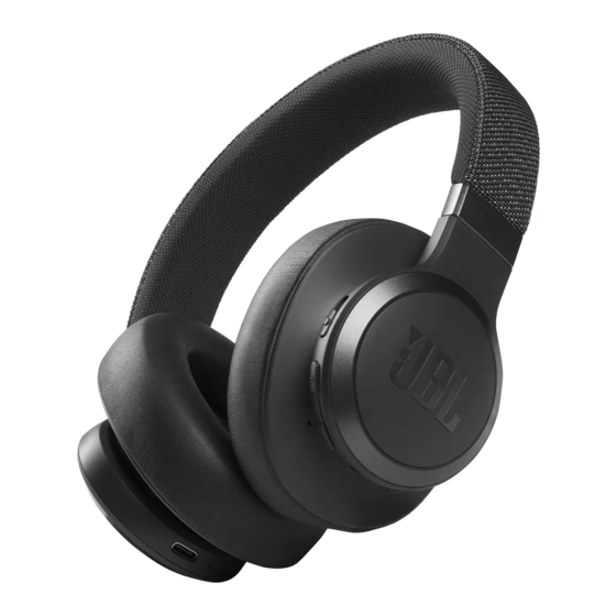 Harman JBL LIVE660NC Schnellstartanleitung