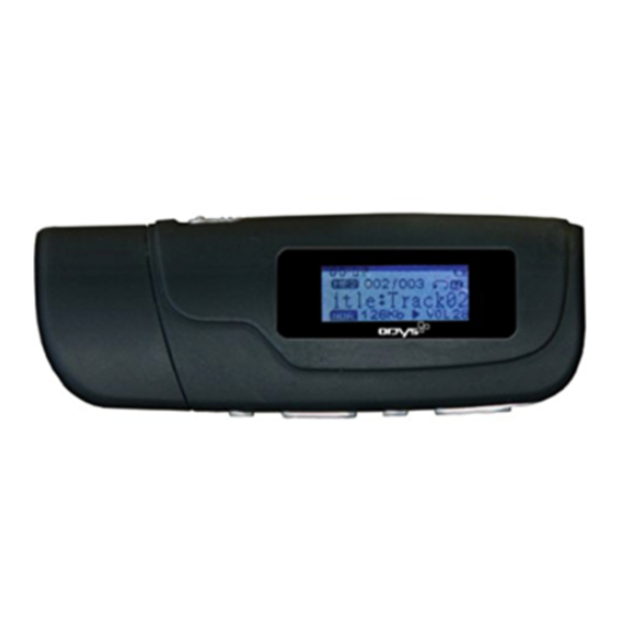 Odys MP3-S8 Handbücher
