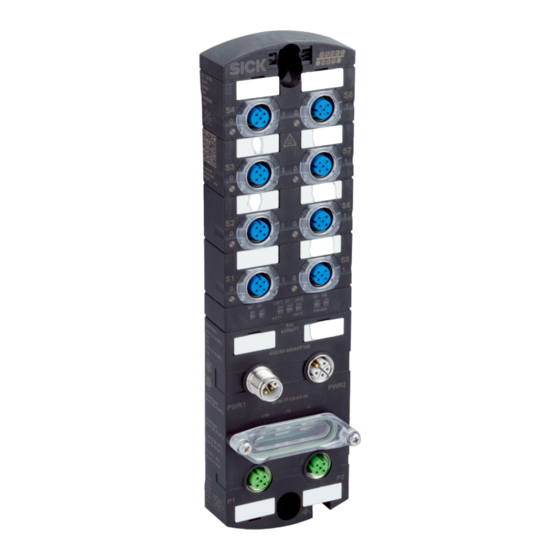 SICK SIG350 PROFINET Schnellstartanleitung