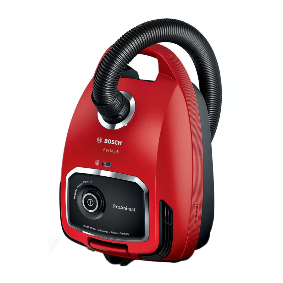 Bosch BGB6 Gebrauchsanleitung