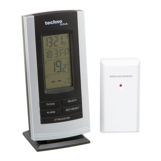Techno Line WS 9180 Bedienungsanleitung