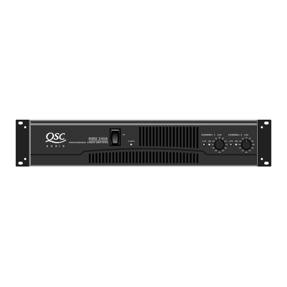 QSC RMX 850 Bedienhandbuch