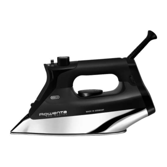 ROWENTA DW8000 Bedienungsanleitung