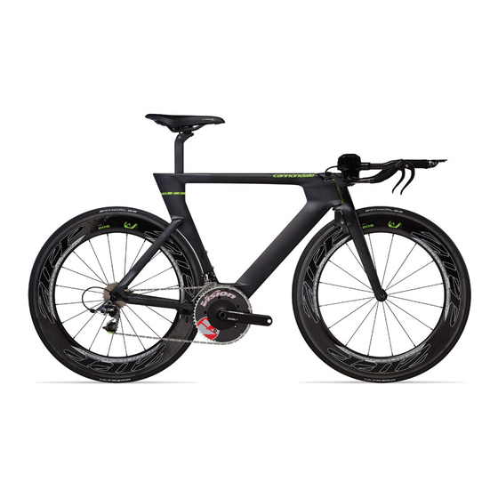 Cannondale SLICE RS 50 Handbuch