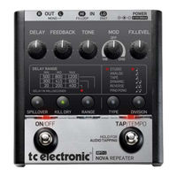 TC Electronic RPT-1 NOVA Repeater Bedienungsanleitung