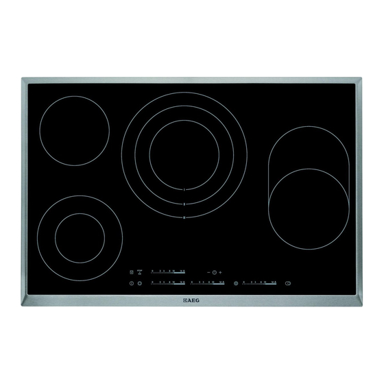 AEG hk854080xb Benutzerhandbuch