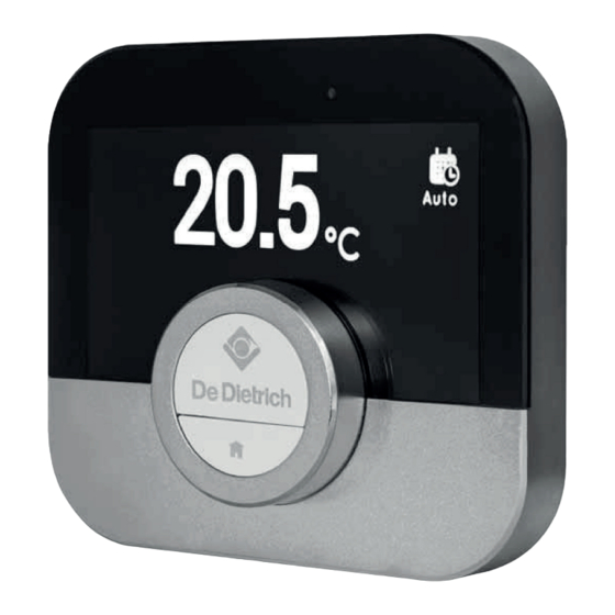 De Dietrich Smart TC Bedienungsanleitung