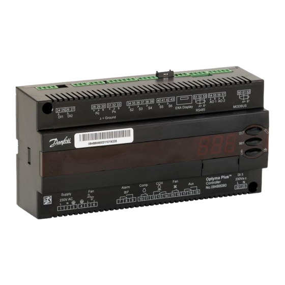 Danfoss OPTYMA Plus OP-LPQM Anleitung