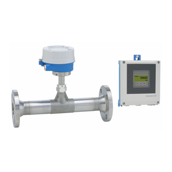 Endress+Hauser Proline t-mass F 500 Technische Information