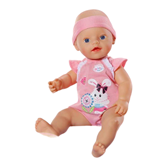 Zapf Creation my little BABY born Handbuch