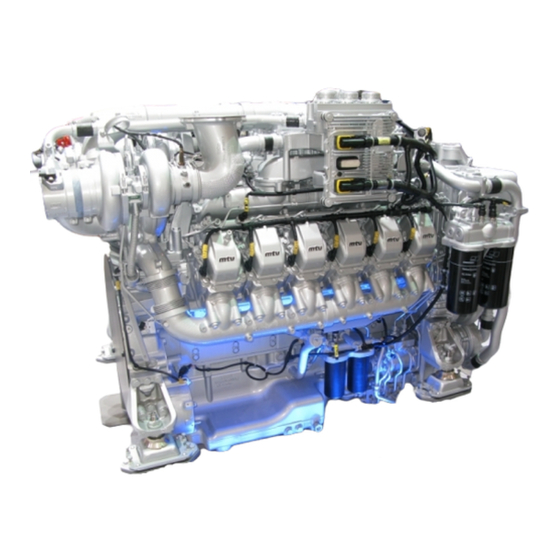 MTU 12 V 2000 C66 Betriebsanleitung