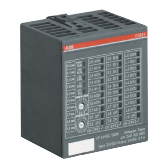 ABB CI581-CN Montageanweisung