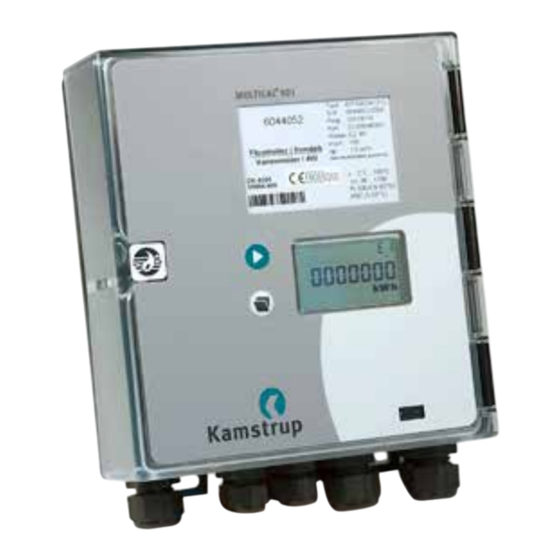 Kamstrup MULTICAL 801 Installations- Und Bedienungsanleitung