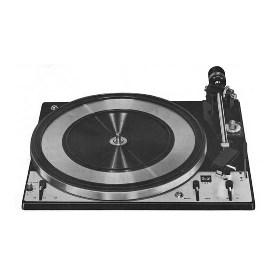Dual 1209 Serviceanleitung