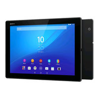 Sony Xperia Z4 Tablet Bedienungsanleitung