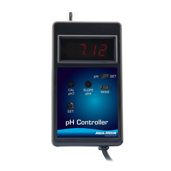 Aqua Medic pH controller Bedienungsanleitung