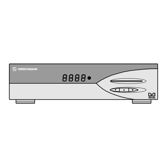 Hirschmann CTR5 Bedienungsanleitung