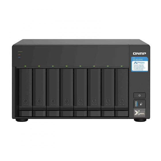 QNAP TS-832PX Benutzerhandbuch