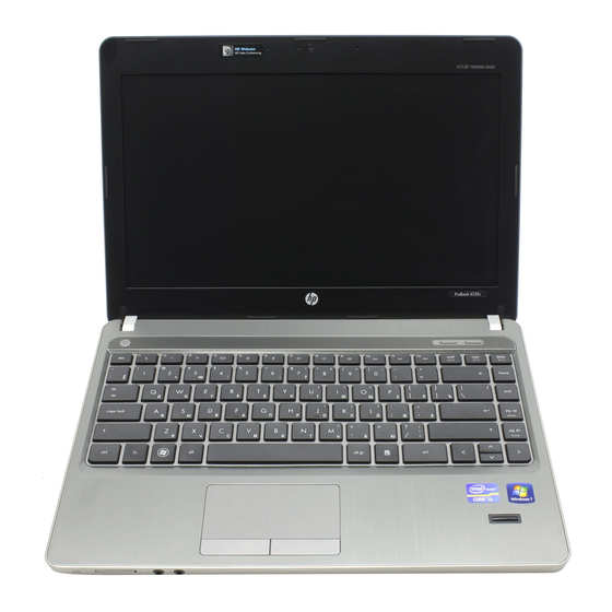 HP ProBook 4430S Benutzerhandbuch