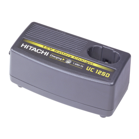 Hitachi UC 9SD Handbücher