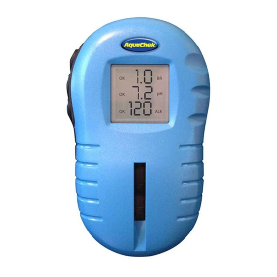 AquaCheck TruTest Bedienungsanleitung