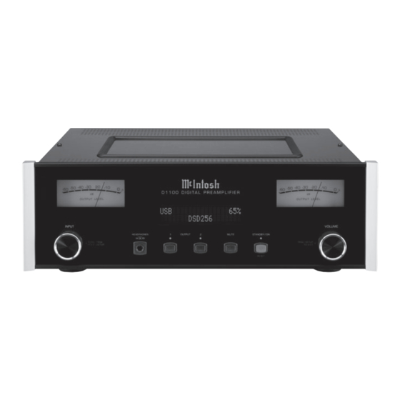 McIntosh D1100 Bedienungsanleitung