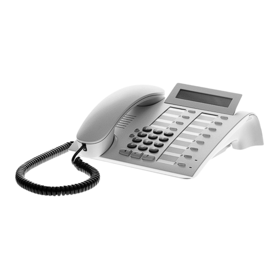 Siemens HiPath optiPoint 400 standard V2.0 Bedienungsanleitung
