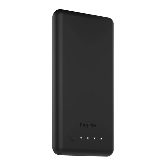 Mophie charge force powerstation mini Bedienungsanleitung