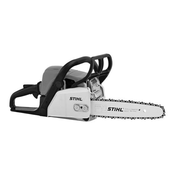 Stihl MS 170 Gebrauchsanweisung