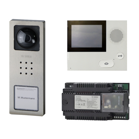 SSS Siedle Basic SET CVB 850-1 E/W Produktinformation