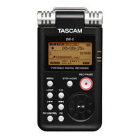 Tascam DR-1 Schnelleinstieg