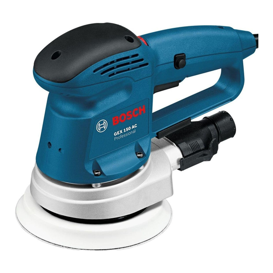 Bosch GEX Professional 150 AC Originalbetriebsanleitung
