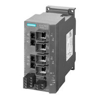 Siemens SIMATIC NET SCALANCE X320-3LD FE Kompaktbetriebsanleitung