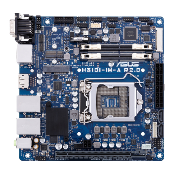 Asus H310I-IM-A R2.0 Schnellstarthilfe