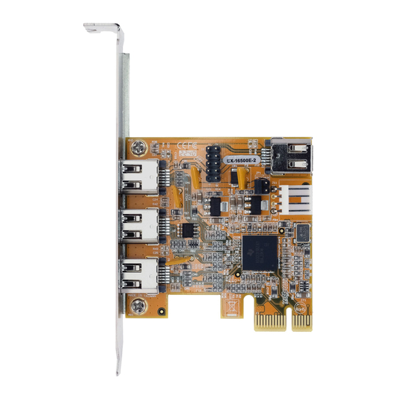 Exsys EX-16500E-2 Anleitung