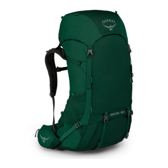 Osprey ROOK Serie Bedienungsanleitung